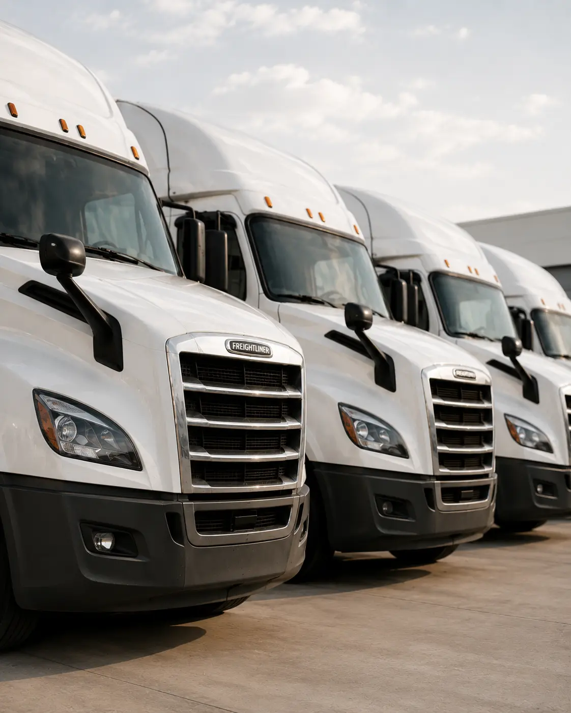 Commercial fleet truck